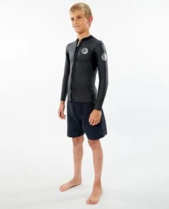 Dawn Patrol Long Sleeve Front Zip Jacket - Boys (8-16 Years)