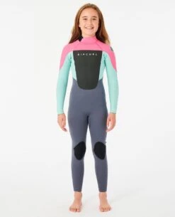 Junior Omega 3/2mm Back Zip Wetsuit