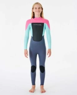 Boys Omega 3/2mm Back Zip Wetsuit Steamer