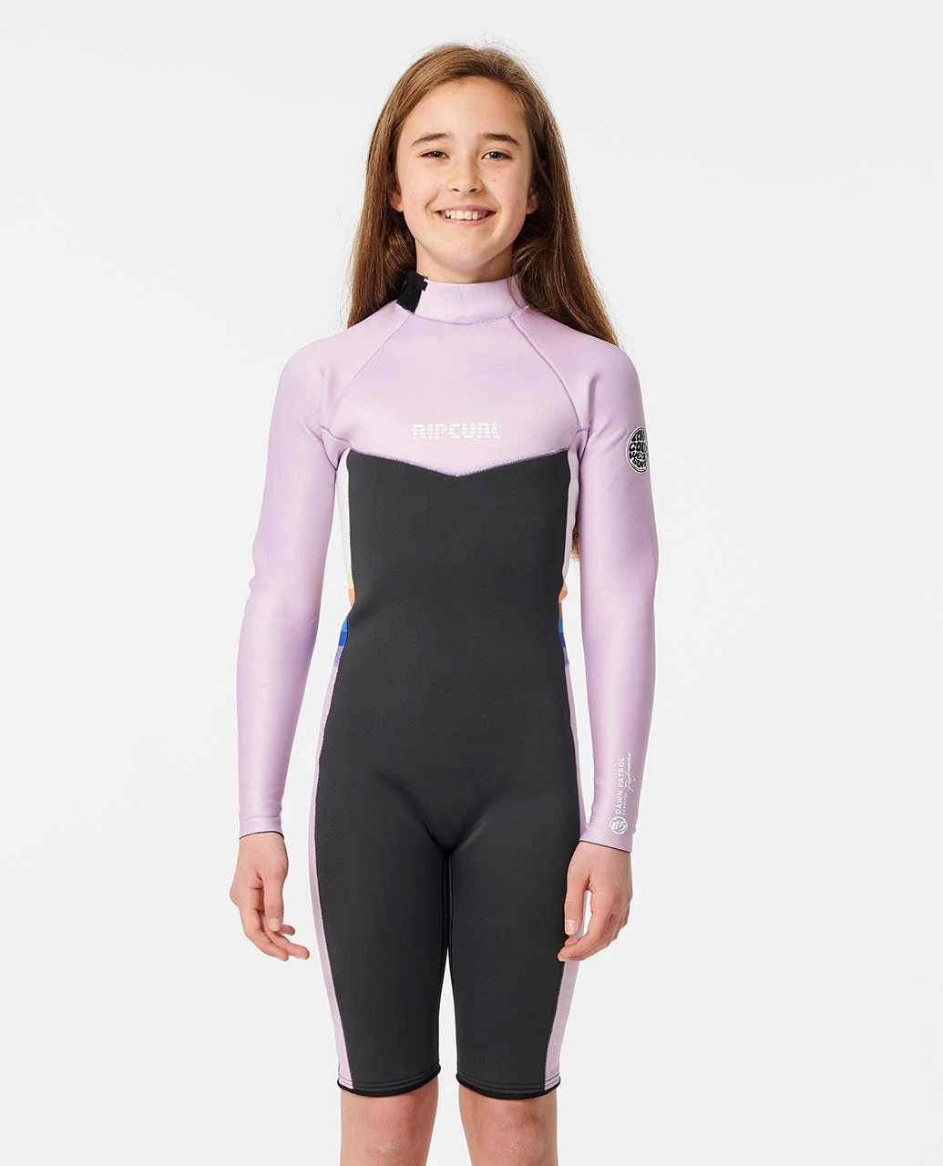 Girls Dawn Patrol 2mm Back Zip Long Sleeve Springsuit 3 Girls Dawn Patrol 2mm Back Zip Long Sleeve Springsuit