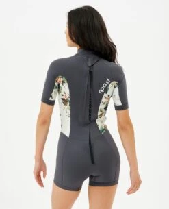 Women's On The Coast 2MM Dawn Patrol Short Sleeve Springsuit 7 Women's On The Coast 2MM Dawn Patrol Short Sleeve Springsuit -Wetsuits Ready 116wsp 8059 2