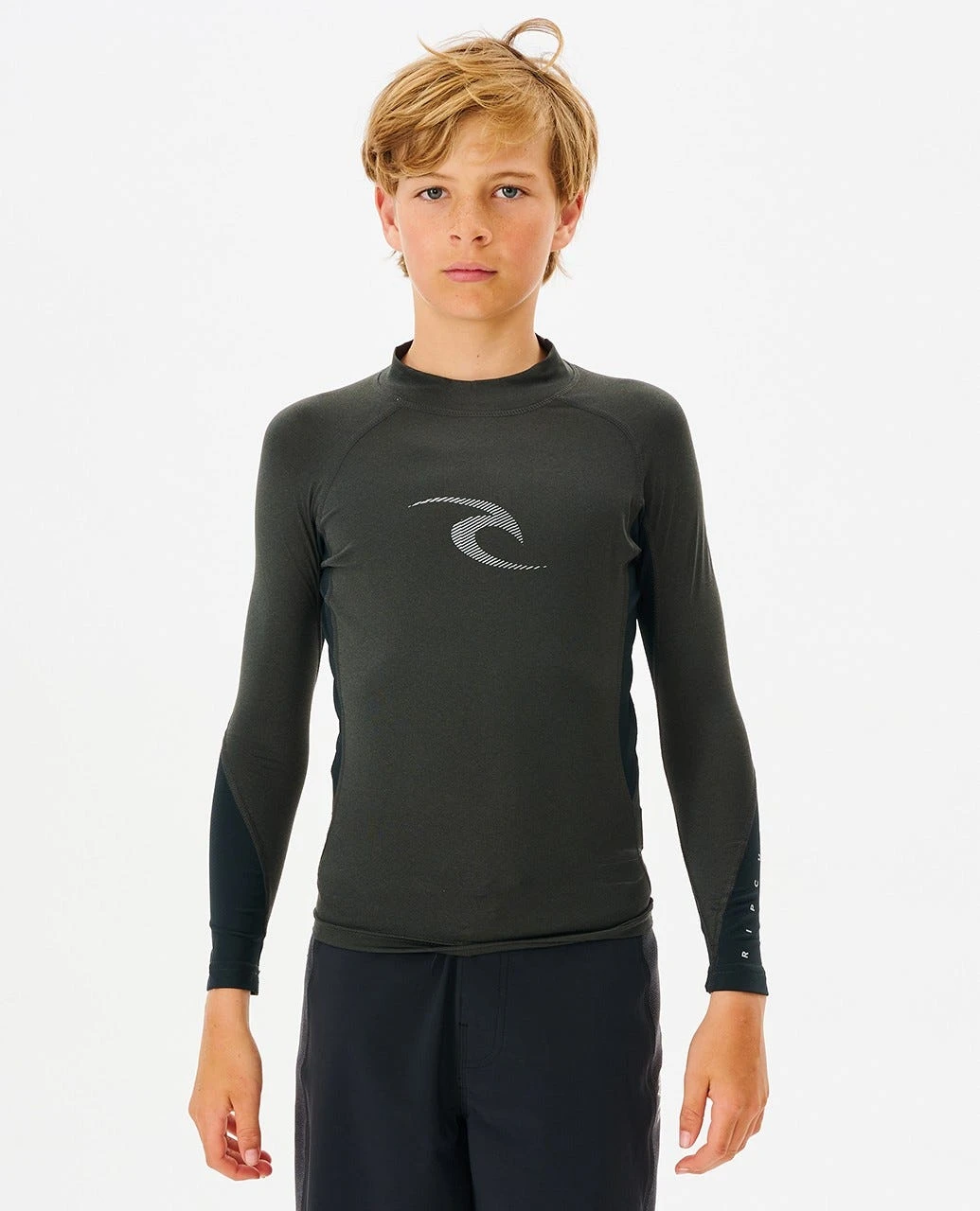 Waves Long Sleeve Rash Vest - Boys (8-16 Years) 3 Waves Long Sleeve Rash Vest - Boys (8-16 Years)