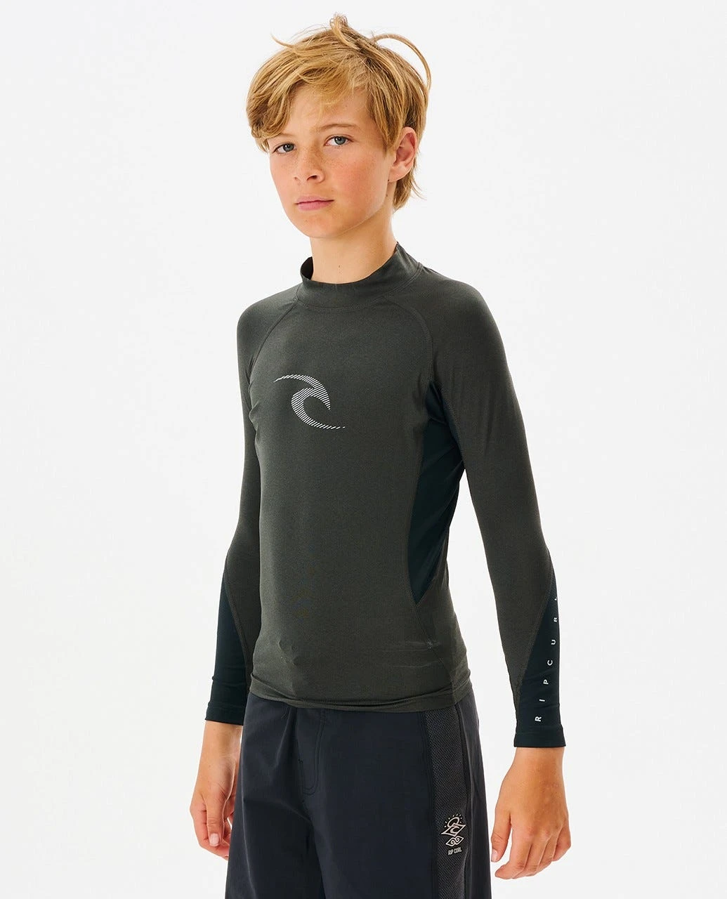 Waves Long Sleeve Rash Vest - Boys (8-16 Years) 4 Waves Long Sleeve Rash Vest - Boys (8-16 Years) - Image 2
