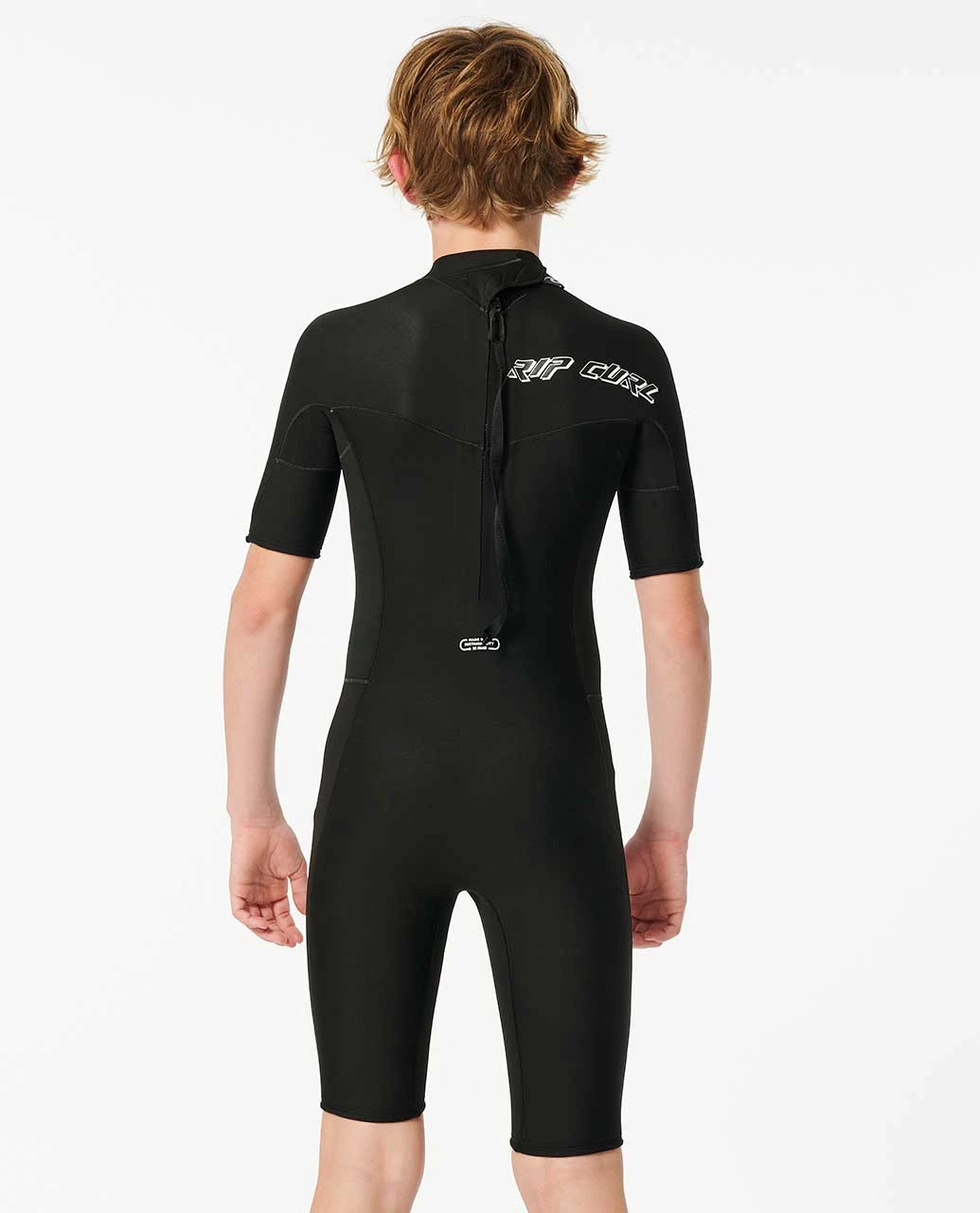 Boys Dawn Patrol Short Sleeve 2mm Back Zip Springsuit 6 Boys Dawn Patrol Short Sleeve 2mm Back Zip Springsuit - Image 4