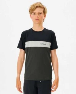 Undertow Short Sleeve Rash Vest - Boys (8-16 Years)