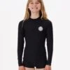 Premium Surf Long Sleeve Boyleg UV Surfsuit - Girls (8-16 Years) 1 Premium Surf Long Sleeve Boyleg UV Surfsuit - Girls (8-16 Years) -Wetsuits Ready 11egrv 0090 1