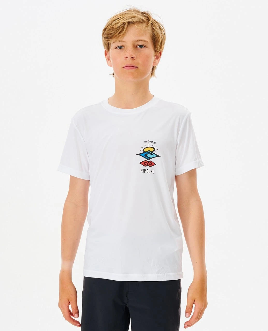 Icons Surflite Short Sleeve UPF Rashguards - Boys (8-16 Years) 3 Icons Surflite Short Sleeve UPF Rashguards - Boys (8-16 Years)