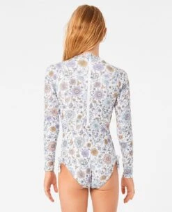 Cosmic Long Sleeve Surf Suit - Girls (8-16 Years) -Wetsuits Ready 11mgrv 3282 3