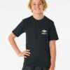 Tube Heads Short Sleeve UPF Rash Vest - Boy's (8-16 Years) -Wetsuits Ready 11qbrv 0090 1