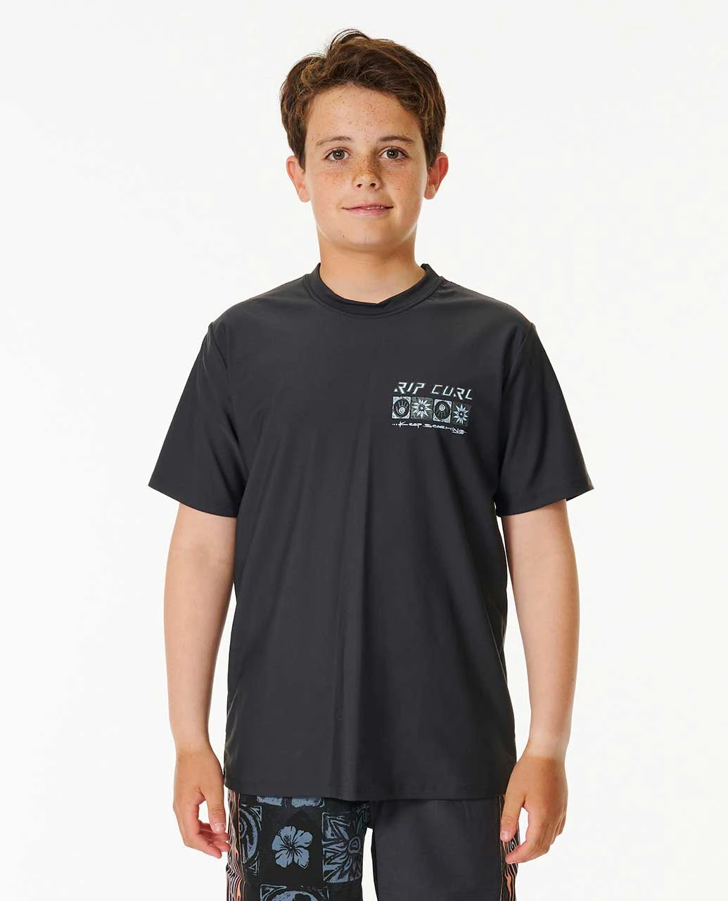 Pure Surf UV Short Sleeve Rash Vest - Boys (8-16 Years) 4 Pure Surf UV Short Sleeve Rash Vest - Boys (8-16 Years) - Image 2