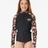 Sun Catcher Long Sleeve Zip Rash Vest - Girls (8-16 Years)