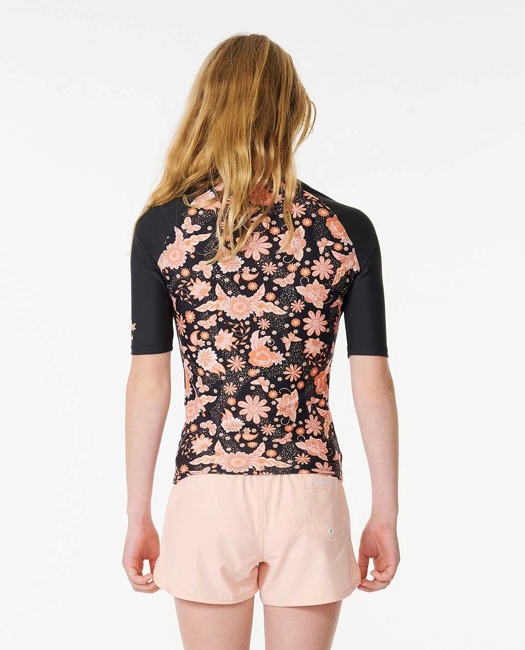 Sun Catcher Short Sleeve Rash Vest - Girls (8-16 Years) 6 Sun Catcher Short Sleeve Rash Vest - Girls (8-16 Years) - Image 4