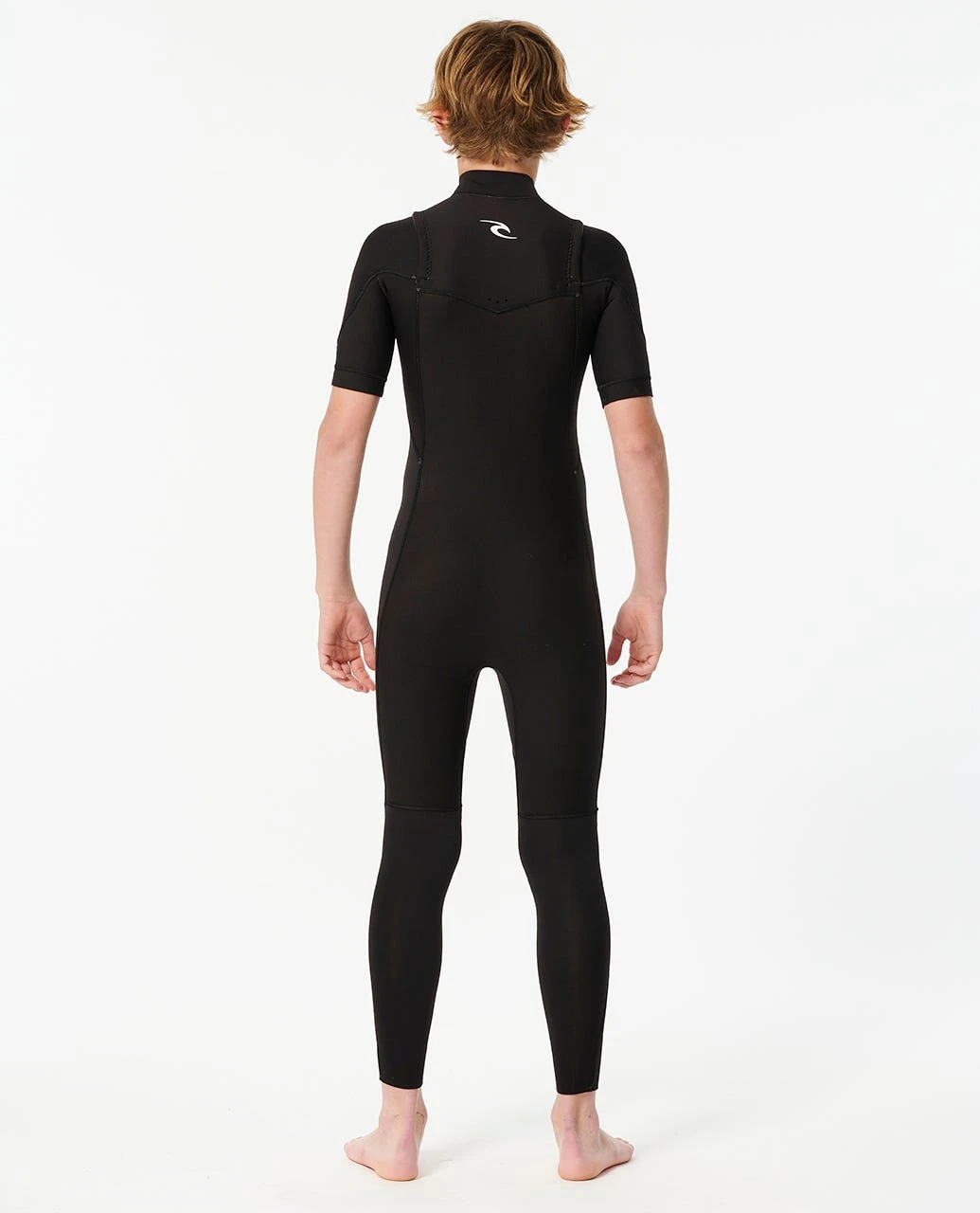 Boys Dawn Patrol Chest Zip Short Sleeve 2mm Wetsuit Steamer 5 Boys Dawn Patrol Chest Zip Short Sleeve 2mm Wetsuit Steamer - Image 3