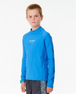Shred Rock UPF50+ Long Sleeve Rash Vest - Boys (8-16 Years) -Wetsuits Ready 126brv 0070 3