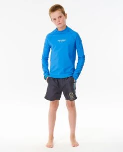 Shred Rock UPF50+ Long Sleeve Rash Vest - Boys (8-16 Years) -Wetsuits Ready 126brv 0070 4