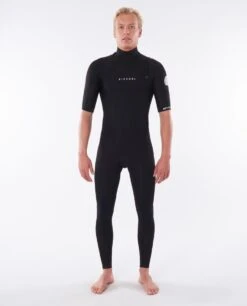 Dawn Patrol Chest Zip Short Sleeve 2mm Wetsuit Steamer -Wetsuits Ready 127mfs 0090 3 1 1