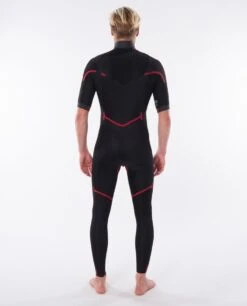 Dawn Patrol Chest Zip Short Sleeve 2mm Wetsuit Steamer -Wetsuits Ready 127mfs 0090 4 1 1