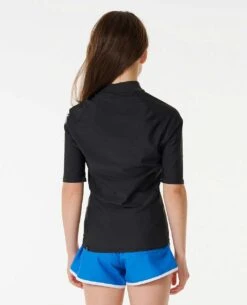 Classic Surf Short Sleeve Rash Vest - Girls (8-16 Years) -Wetsuits Ready 129grv 0090 2