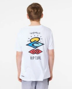 Icons Surflite UV Short Sleeve Rash Vest - Boys (8-16 Years) -Wetsuits Ready 12abrv 1000 3