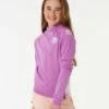Icon Brushed Long Sleeve Rash Vest - Girls (8-16 Years) -Wetsuits Ready 12agrv 8870 1