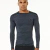 Tech Bomb Long Sleeve Rash Vest -Wetsuits Ready 12amrv 3481 1