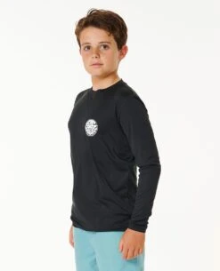 Icons Surflite UV Long Sleeve Rash Vest - Boys (8-16 Years) 8 Icons Surflite UV Long Sleeve Rash Vest - Boys (8-16 Years) -Wetsuits Ready 12bbrv 0431 2 2