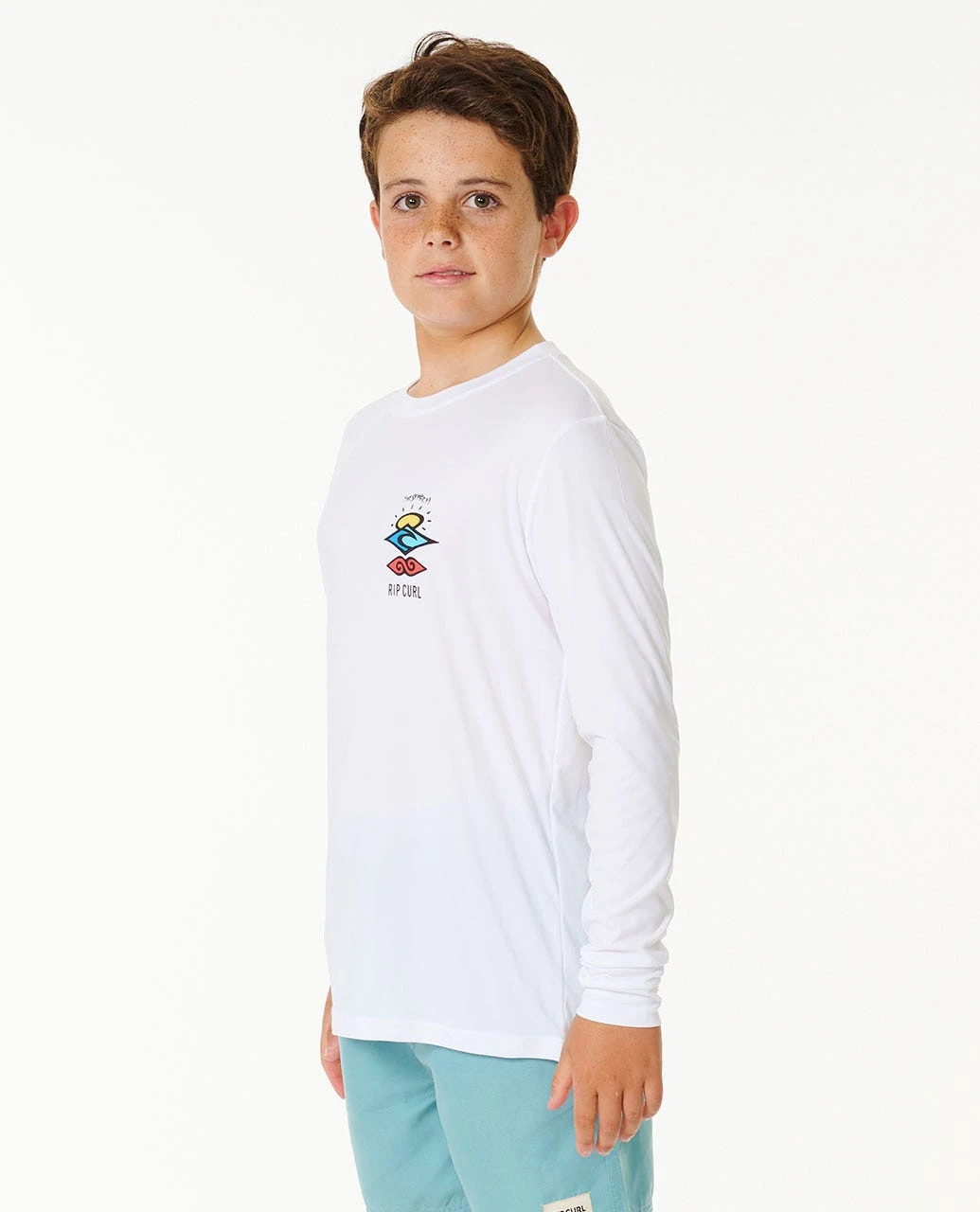 Icons Surflite UV Long Sleeve Rash Vest - Boys (8-16 Years) 6 Icons Surflite UV Long Sleeve Rash Vest - Boys (8-16 Years) - Image 4
