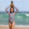 Holiday Long Sleeve Surfsuit - Girls (8-14 Years)