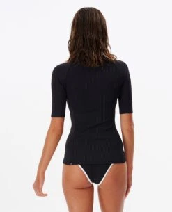 Premium Surf Zip Through Short Sleeve Rash Vest -Wetsuits Ready 12swrv 0090 3