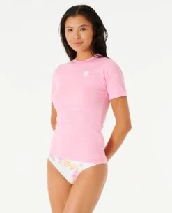 Whitewash Loose Fit UPF Short Sleeve Rash Vest -Wetsuits Ready 12uwrv 1764 2