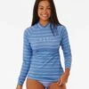 Golden Rays Long Sleeve UV Rash Guard -Wetsuits Ready 12vwrv 1651 1