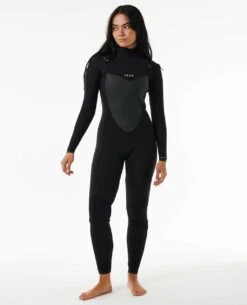 Peak Womens X Dry 3/2mm Chest Zip Wetsuit Steamer -Wetsuits Ready 130wfs 0090 4