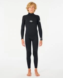 Junior Dawn Patrol 3/2 Back Zip Wetsuit Steamer -Wetsuits Ready 132bfs 0090 1