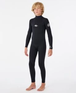 Junior Dawn Patrol 3/2 Back Zip Wetsuit Steamer -Wetsuits Ready 132bfs 0090 2