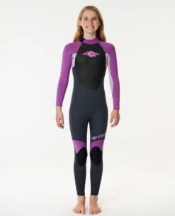Kids Omega 3/2 Back Zip Wetsuit Steamer 7 Kids Omega 3/2 Back Zip Wetsuit Steamer -Wetsuits Ready 13rbfs 0037 1