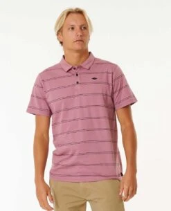 Plain Stripe Polo