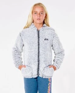 Dark N Stormy Zip Through Hood - Girls (8 - 14 Years)