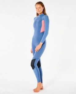 Peak Womens Energy 3/2 Flatlock Unsealed Back Zip Wetsuit