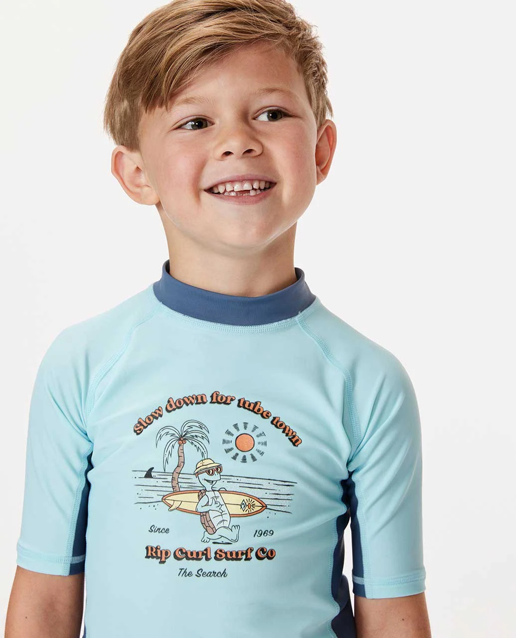Shred Town Art UPF Short Sleeve Rash Vest - Boys (1-8 Years) 4 Shred Town Art UPF Short Sleeve Rash Vest - Boys (1-8 Years) - Image 2