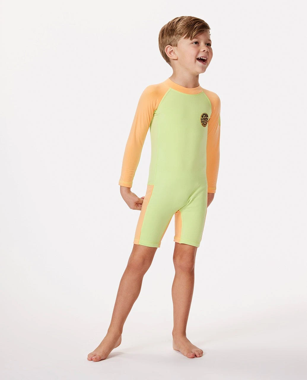 Icons UV Brushed Long Sleeve Spring Rash Vest - Boys (1-8 Years) 3 Icons UV Brushed Long Sleeve Spring Rash Vest - Boys (1-8 Years)