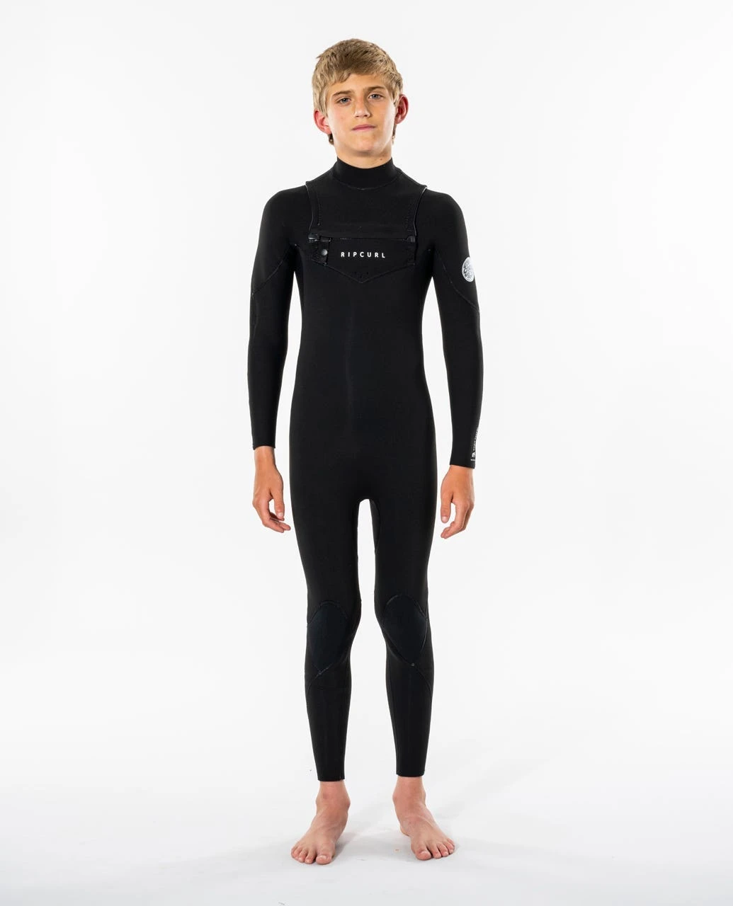 Junior Dawn Patrol Performance 3/2 Chest Zip Wetsuit 5 Junior Dawn Patrol Performance 3/2 Chest Zip Wetsuit - Image 3