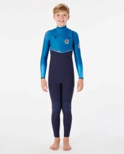 Junior Flashbomb 3/2 Chest Zip Wetsuit
