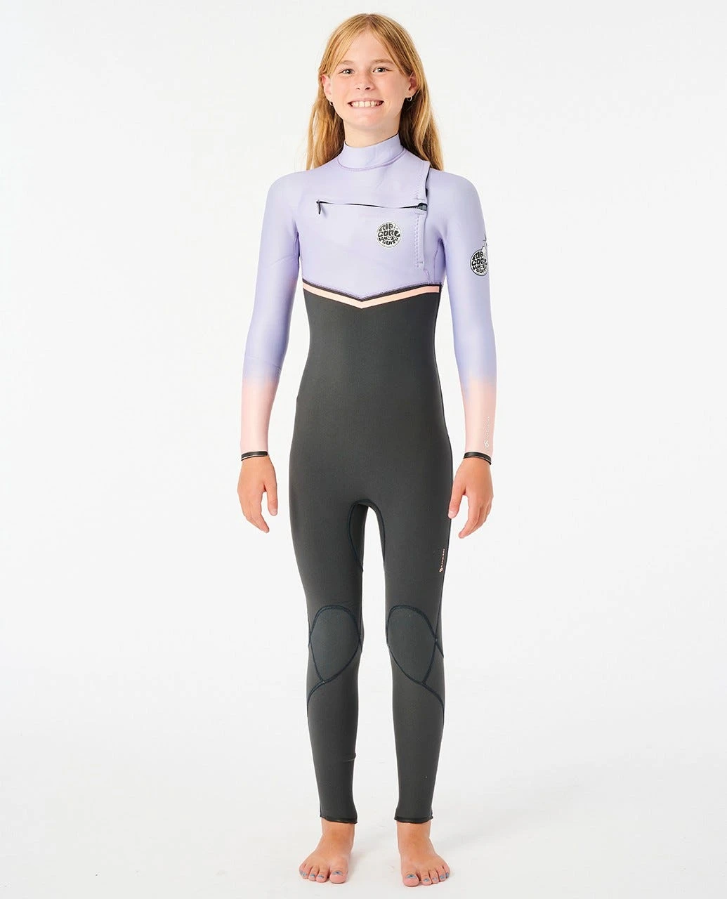 Junior Flashbomb 3/2 Chest Zip Wetsuit 4 Junior Flashbomb 3/2 Chest Zip Wetsuit - Image 2