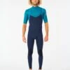 Dawn Patrol Chest Zip Short Sleeve 2mm Wetsuit -Wetsuits Ready wsm9yv 0070 1