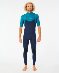 Dawn Patrol Chest Zip Short Sleeve 2mm Wetsuit