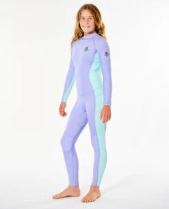 Girls Dawn Patrol 3/2mm Back Zip Wetsuit Steamer