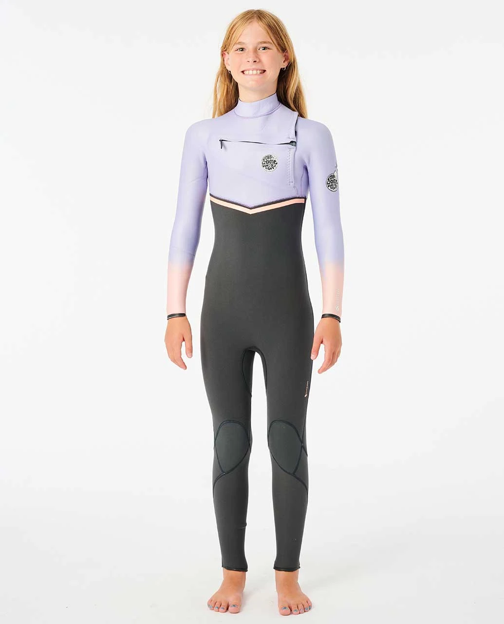 Junior Flashbomb 4/3 Zip Free Wetsuit 4 Junior Flashbomb 4/3 Zip Free Wetsuit - Image 2