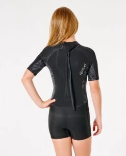 Junior Girl Dawn Patrol Short Sleeve Wetsuit Spring 9 Junior Girl Dawn Patrol Short Sleeve Wetsuit Spring -Wetsuits Ready wsp8bj 5001 2