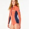Junior Girl's G-Bomb Long Sleeve Springsuit Wetsuit -Wetsuits Ready wsp9lj 0026 1