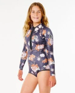 Junior Girl's G-Bomb Long Sleeve Springsuit Wetsuit 8 Junior Girl's G-Bomb Long Sleeve Springsuit Wetsuit -Wetsuits Ready wsp9lj 8264 1